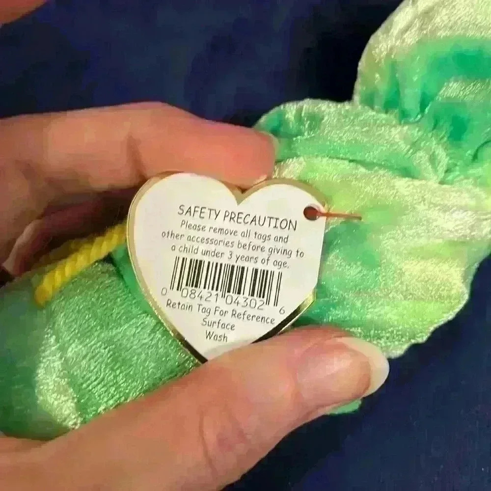 2000 Squirmy Ty Beanie Baby - Picture 3 of 5